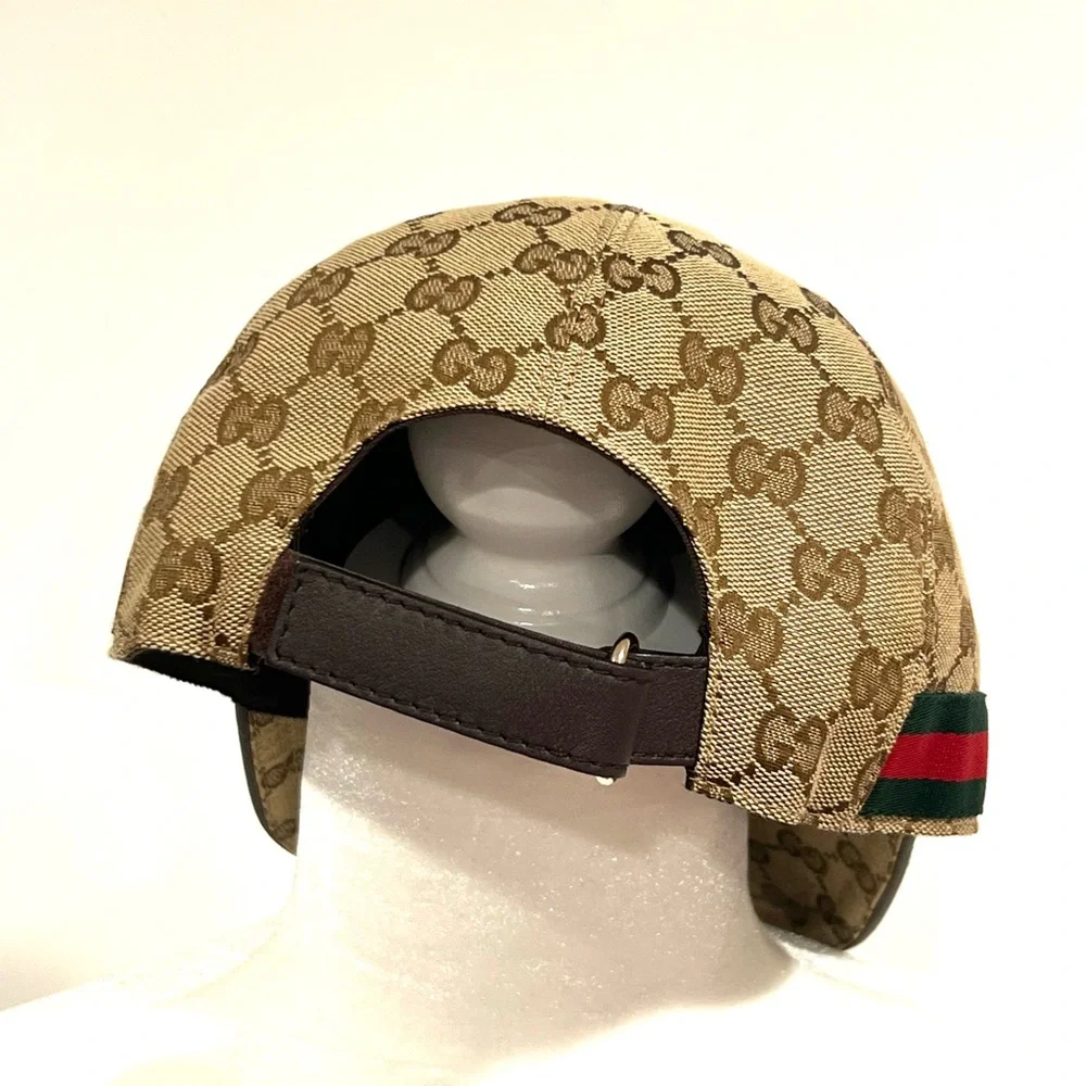 Gucci Original GG canvas baseball hat with Web - Picture 3 of 7